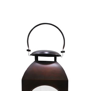 Farol de Acero Inoxidable con Vidrio Biselado de 5 mm en Acabado Bronce para Decoración de Bodas y Decoración del Hogar y Jardín - Product Image 2