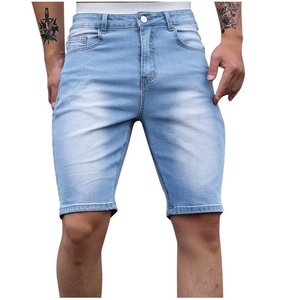 2021 nuevo verano 100% algodón sólido pantalones cortos hombres alta calidad Casual negocios Social cintura elástica hombres pantalones cortos 10 colores pantalones cortos de playa - Product Image 1