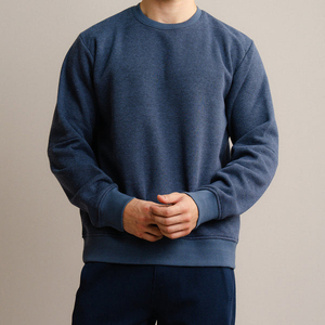 เสื้อฮู้ดผู้ชายแบบสวมหัวผ้าฟลีซผ้าฝ้ายพิมพ์ลายสกรีนโลโก้ - Product Image 5