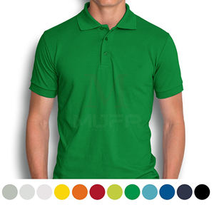Camiseta Polo de Golf para Hombre, Polo con Solapa Bordada Personalizada, Material de Tela de Trabajo de Verano, Camiseta Polo que Absorbe La Humedad, Venta Al por Mayor - Product Image 2