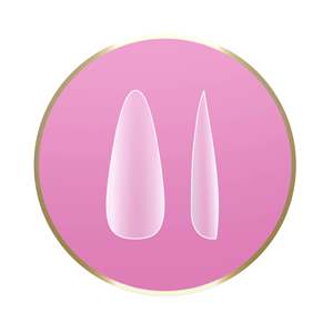 Extensiones de uñas extralargas tamaño XXL Stiletto a presión logotipo personalizado patrón cuadrado recto 3D para extensiones de uñas artificiales - Product Image 1