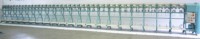 Machine à bobiner textile manuelle à grande vitesse, double tête, Pirovano Ratti, 80 broches, 800 m/min, 380 V, 3 kW, pour soie et nylon