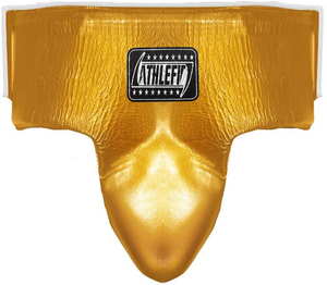 High Quality 100% Original Leather <b>Groin</b> <b>Guards</b> High-Cup Customizable Protective Gear with Logo MMA Designed Athlefit Industries - Product Image 2