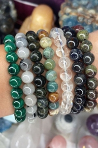 DAFNI BIG PAZAR Bohemian <b>Beaded</b> <b>Bracelet</b> with Natural Stone Precious Metal Alloy Micro Insert Unisex Gift - Product Image 6
