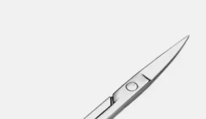 กรรไกรตัดหนังกำพร้าคุณภาพสูงสำหรับขายส่ง อุปกรณ์ทำเล็บเสริมสวยสำหรับร้านเสริมสวย วัสดุสแตนเลสสตีลตรง ผิวเงาแบบกระจก เคลือบเซรามิก - Product Image 2