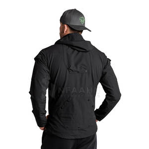 Adecuado para el uso diario de verano Sudaderas con capucha de enfriamiento Estilo de moda Sudaderas con capucha de tela mezclada de algodón - Product Image 4