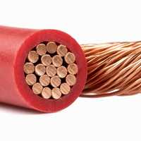 Câble électrique flexible en cuivre toronné à un seul conducteur BVR 4mm2, isolé en PVC, 450/750V, pour le câblage de bâtiments et de maisons