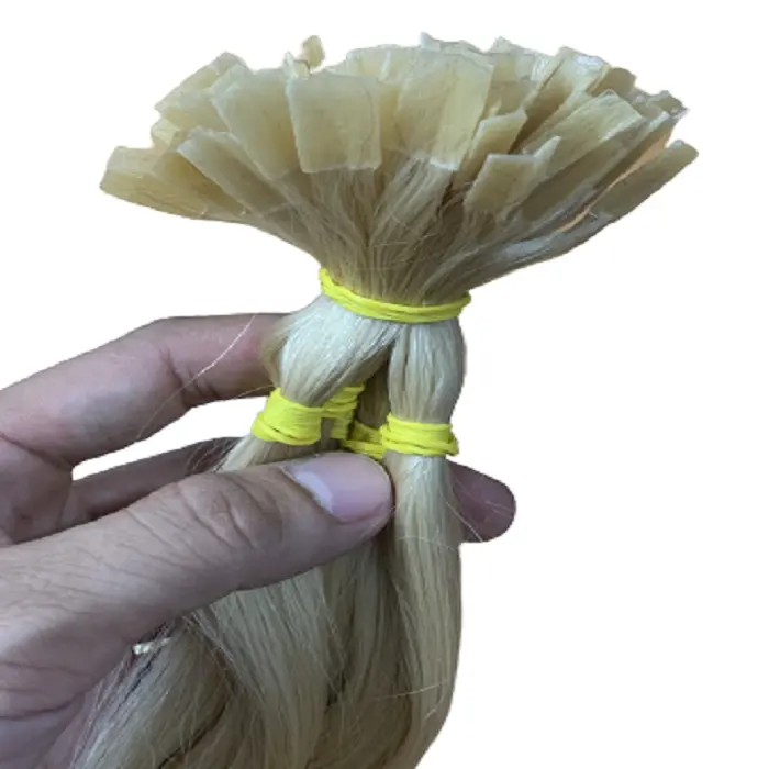 Nueva extensión de cabello Remy europeo no sintético en el interior K extensiones de Punta cabello humano para crear trenzas más largas y gruesas