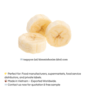 Vente en gros de bananes congelées IQF de qualité d'exportation naturelles et douces propres Fourniture en vrac de fruits congelés transformés IQF - Product Image 2