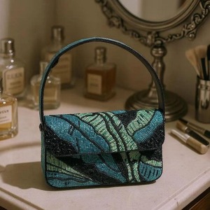 Bolso de mano con cuentas hecho a mano puro de moda y popular Estilo clásico Algodón Colores mezclados Uso en fiestas - Product Image 6