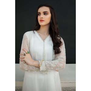 Ensemble en Chiffon Brodé pour Femmes PR-557 - Product Image 4