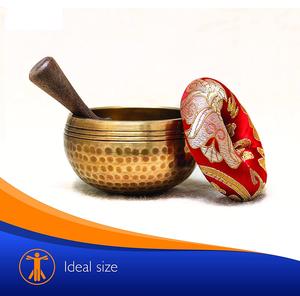 Juego de cuencos de sonido de meditación con logotipo personalizado, cuencos de Yoga de fundición, curación de atención plena, Chakra, equilibrio, canto, meditación - Product Image 6