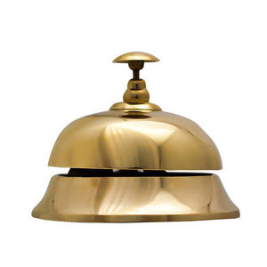 ระฆังโต๊ะทองเหลืองโบราณ - Product Image 3