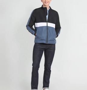 Veste coupe-vent en toile légère de qualité supérieure, logo personnalisé en gros, vêtements de sport pour hommes, taille plus, vintage, à capuche, col montant - Product Image 4