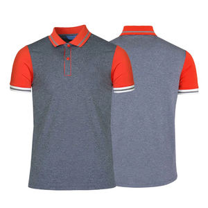 Fabricant de polos de golf en coton grande taille pour homme polo blanc respirant à manches courtes avec impression de broderie personnalisée - Product Image 3