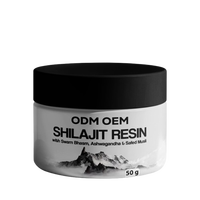 OEM 100% Résine de Shilajit de l'Himalaya Naturelle Extrait Complément Alimentaire Résine de Shilajit Noir de l'Himalaya 100% Pure