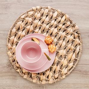 Premium quality water hyacinth place mat charger plates for wedding table accent wholesale - Product Image 5