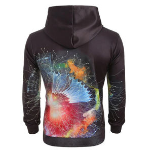 Sudadera con Capucha Personalizada para Hombre, Sublimada y Bordada, Transpirable, de Forro Polar 3D, Antipilling, Mezcla de Algodón, Térmica - Product Image 5