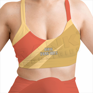 Ensemble de leggings de yoga hautement élastiques et de soutien-gorge de sport assorti pour femmes, ensemble de yoga de fitness pour femmes - Product Image 4