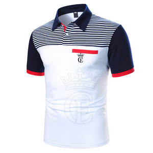 Color sólido Precio bajo Hombres Polos Venta al por mayor Hombres Polos Nueva llegada Hombres Polos para superventas - Product Image 2