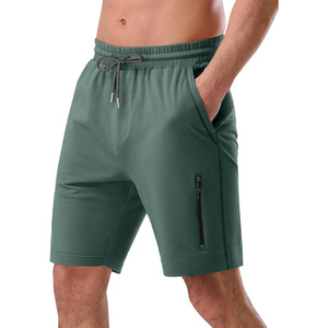 Short de survêtement pour hommes avec étiquette personnalisée pour le streetwear d'été Production en vrac de coton doux - Product Image 1