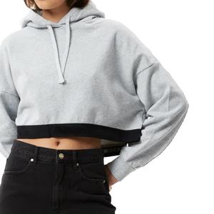 Sudadera Corta de Alta Calidad para Mujer, Tejida, Transpirable, para Exteriores, con Estampado Personalizado, con Capucha, para Invierno, Venta al por Mayor 2026 - Product Image 6