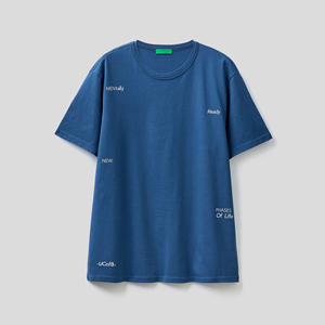 T-shirts pour hommes 100% coton, coupe classique, écologiques, respirants, pour l'été, usage quotidien décontracté, vente en gros, 300g - Product Image 6