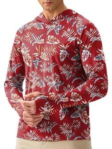 Personalizado bajo MOQ sublimación Impresión de secado rápido poliéster rendimiento pesca Sudadera con capucha UPF 50 camisa de pesca con capucha - Product Image 3