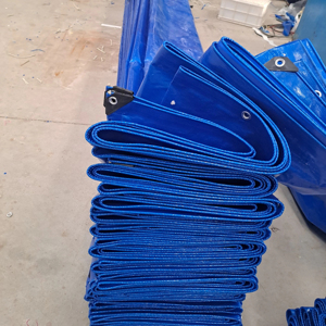 Super fort personnalisé taille HDPE bâche maille tissu traité aux UV imperméable résistant à la déchirure plaine style haut GSM - Product Image 1