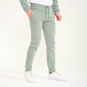 Survêtement vert sauge clair hommes sweat à capuche lourd et pantalon de survêtement ensemble deux pièces tenue décontracté Streetwear Sportswear Gym - Product Image 4