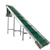Convoyeur à bande PVC/PU personnalisé en usine, vitesse réglable, prix abordable, haute qualité, convoyeur à bande verte pour ligne d'assemblage