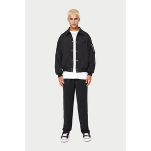 Vente en gros 100% veste universitaire en laine polyester Logo personnalisé veste épaisse de style baseball en plein air pour la conception de motif de lettre d'hiver - Product Image 3