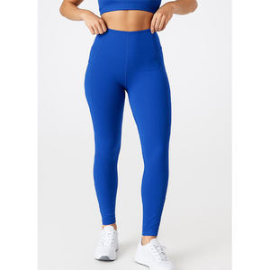 Leggings de Yoga Transpirables y Ligeros, Cintura Media, Largo Completo, para Mujer, Ecológicos, de Spandex/Poliéster, Suaves como la Mantequilla - Product Image 1