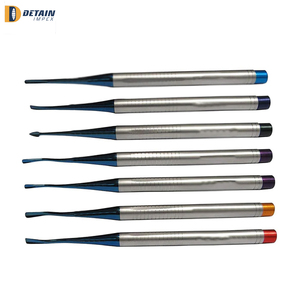 Kit chirurgical dentaire de luxe en acier inoxydable multicolore à extrémité unique pour extraction radiculaire, comprenant des élévateurs, un périotome et un kit de sutures, pour usage médical - Product Image 3