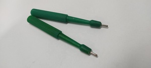 Punzón de biopsia, punzón dérmico de biopsia estéril para perforar, herramienta de perforación de piel de acero inoxidable con mango protector - Product Image 5