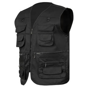 Gilets de travail sans manches personnalisés gilets multi-poches costumes de tir gilets pour hommes avec poche - Product Image 5