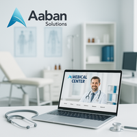 Diseño de sitio web de médico o clínica profesional Agencia Web asequible que ofrece soluciones comerciales de atención médica confiables y efectivas