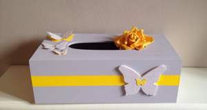 ที่ใส่ผ้าเช็ดปาก MDF ทนทานสำหรับการรับประทานอาหารกลางแจ้งสร้างความมั่นใจในการใช้งานที่มั่นคงในระหว่างปิกนิกและงานปาร์ตี้ในสวน - Product Image 3