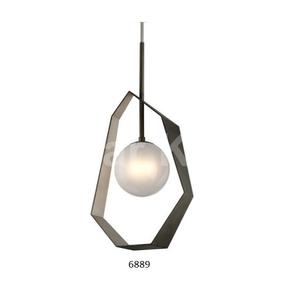 Candelabro de iluminación Interior de Metal negro, lámpara colgante de diseño moderno, candelabro de Metal, uso de aspecto moderno para decoración de comedor - Product Image 1