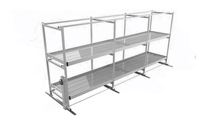 Một-một trong nhà và nhà kính thủy canh dọc Grow Rack EBB và dòng chảy lũ bảng kệ với khay cho vườn ươm - Product Image 3