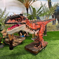 Modèle de dinosaure animatronique électrique d'intérieur simulé de dinosaure animatronique pour les centres commerciaux Parcs d'aventure Aéroports Garderie