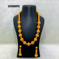 Nouveau design GALAM, collier avec pendentif fleur en alliage de laiton plaqué, chaîne à maillons de 18 pouces, bijoux pour femmes