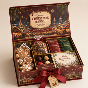 High Quality Custom LOGO Luxury Chocolate <b>Box</b> Paper With Dividers Small Candy Macaroon <b>Christmas</b> Advent Calendar Gift <b>Box</b> - Product Image 1