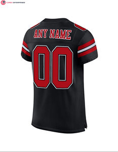 Camiseta de fútbol americano cosida para hombre, camiseta de alta calidad, transpirable, de talla grande, Unisex - Product Image 5