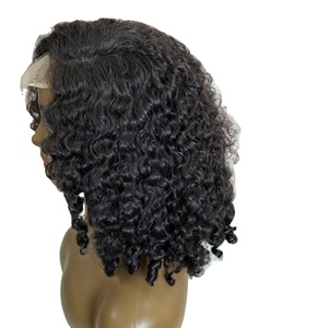 Perruque de cheveux bruts Loose Deep Wave 100% Cheveux humains vietnamiens double tirage Cuticule Tape Ins Extensions de cheveux Lace Frontal HD - Product Image 1