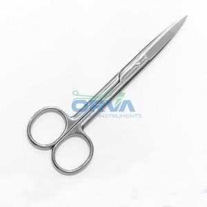 Tijeras médicas Portaagujas quirúrgicos de carburo de tungsteno de 270mm con paso de dentado Tijeras quirúrgicas básicas Instrumentos - Product Image 2