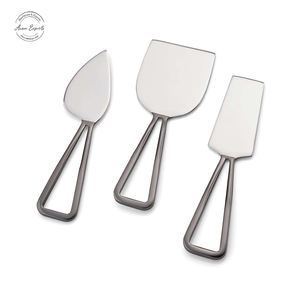 Elegant 4-Piece Cheese Knife Set with Wooden Handle Stainless Steel Tools Durable for Serving or <b>Gifting</b> - Product Image 2