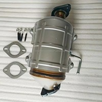 Convertisseur catalytique BingChuan de haute qualité à montage direct, prix de gros, T8 T6, en acier inoxydable/céramique, norme d'émission Euro 4, OEM