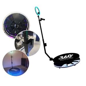 ¡COMPRA AHORA! Nueva Plataforma Giratoria para Cabina de Fotos 360 con Control Remoto para Captura de Video en Eventos - EXPORTACIONES MUNDIALES - Product Image 5