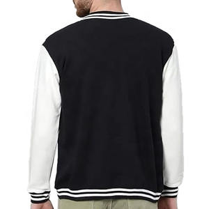 2025 New Wholesale Custom Streetwear Wholesale Custom <b>Denim</b> <b>Jackets</b> Letterman Plus Size Winter Men's Varsity snow <b>jacket</b> - Product Image 6